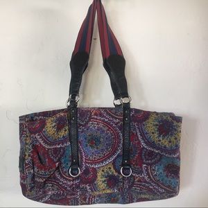 Marc Jacobs Paisley Satchel/tote bag